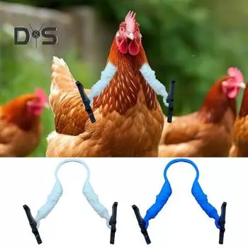 3D-печатная куриная лапа с аксессуарами для рук для отстрела птицы, руки, крепление на шею, имитация руки, фермерская игрушка для розыгрышей для кур, петухов синий