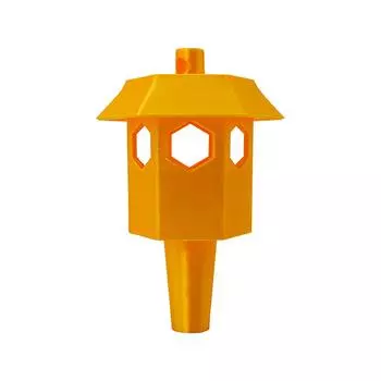 3D-печатная ловушка – подвесной уловитель насекомых для использования на открытом воздухе и в саду One Size жёлтый