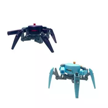 3D-печатная механическая подвижная технологическая игрушка-животное с чувством, требуется сборка One Size светло-синий