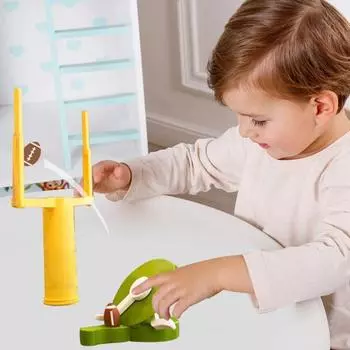 3D-печатная настольная футбольная игрушка с разрушающейся штангой ворот, футбольная пусковая установка для детей