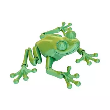 3D-печатная подвижная игрушка-амфибия с шарнирным соединением для детей One Size зелёный
