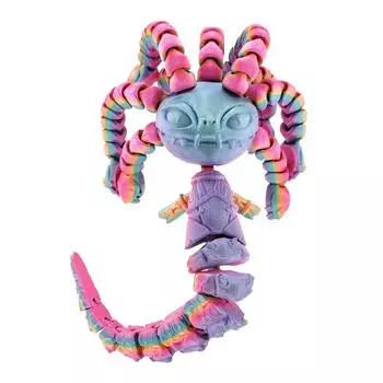 3D-печатная подвижная игрушка, с подвижными суставами, 3D-печатная игрушка-украшение, снятие стресса, подвижная