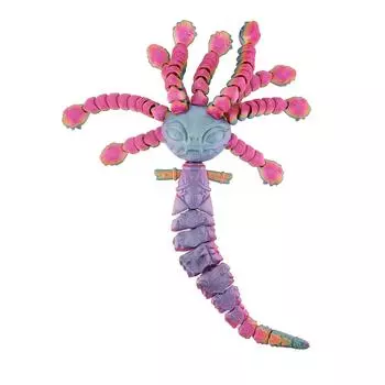 3D-печатная подвижная игрушка, с подвижными суставами, 3D-печатная игрушка-украшение, снятие стресса, подвижная