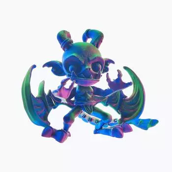 3D-печатная подвижная игрушка, с подвижными суставами, 3D-печатная игрушка-украшение, снятие стресса, подвижная