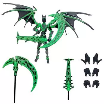 3D-печатная подвижная игрушка, с подвижными суставами, 3D-печатная игрушка-украшение, снятие стресса, подвижная