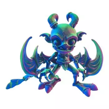 3D-печатная подвижная игрушка, с подвижными суставами, 3D-печатная игрушка-украшение, снятие стресса, подвижная