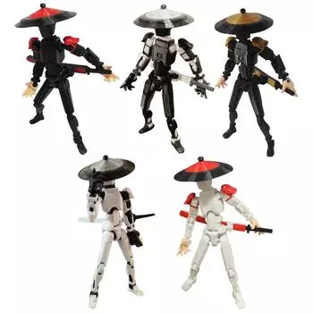 3D-печатная подвижная игрушка, с подвижными суставами, 3D-печатная игрушка-украшение, снятие стресса, подвижная One Size чёрный