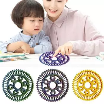 3D-печатная шестерня Fidget Spinner Снятие стресса и беспокойства для детей и подростков Взрослые Игрушка-спиннер Гироскоп на кончике пальца Портативная дорожная игрушка EDC Spinner