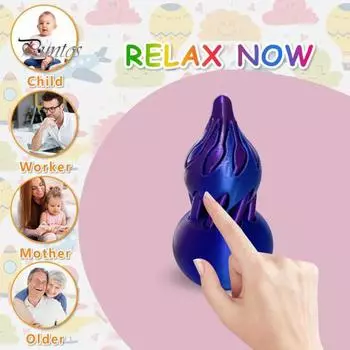 3D-печатная спиральная тыква-игрушка, невозможная сквозная спиральная тыква-конус, фигурка для снятия стресса, тревожности, мини-тыква, игрушка-фиджет, украшение для рабочего стола B