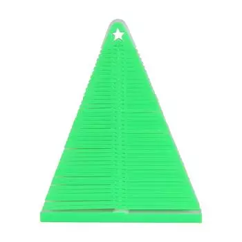 3D-печатная зеленая вращающаяся новогодняя елочная игрушка, рождественское украшение для дома One Size