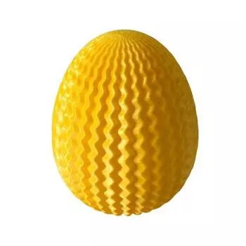 3D-печатное яйцо-лабиринт, игрушка для снятия стресса, образовательный лабиринт, ящик для хранения яиц, контейнер, игрушка-непоседа, домашний офис, пасхальное украшение жёлтый