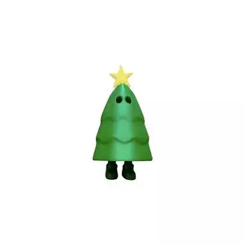 3D-печатное украшение на рождественскую елку, 3D-печатное симпатичное, регулируемые ножки для создания различных поз, рождественские украшения, уникальный человек на рождественской елке One Size