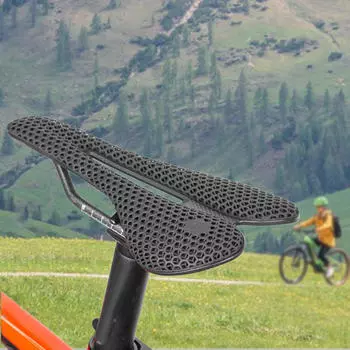 3D-печатное велосипедное седло из углеродного волокна, амортизирующее полое велосипедное сиденье для гор