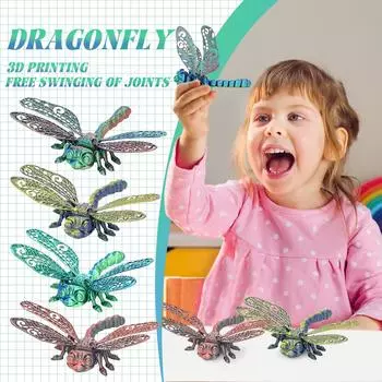 3D-печатные фигурки животных, игрушечные украшения и подарки One Size