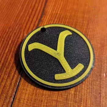 3D-печатные подвижные игрушки, брелки-подвески, 3D-печатные игрушечные украшения, периферийные устройства для кино One Size чёрный