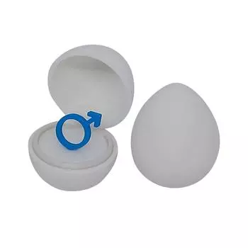 3D-печатные яйца с сюрпризом для определения пола ребенка для мальчиков и девочек One Size