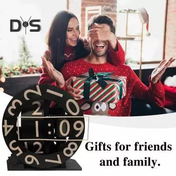 3D-печатные триаксиальные часы с вращающимся цифровым дисплеем для домашнего офиса, гостиной, настольные цифровые часы, украшение, подарок любителям технологий и дизайна белый