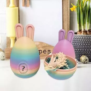 3D-печатный дракон, украшение в виде кроличьего ушка, яйцо с мини-драконом внутри, коллекционный шарнирный дракон, игрушка-фиджет, подарок для взрослых и подростков A