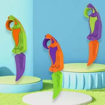 3D печатный гравитационный коготь-нож, игрушка для снятия стресса, бабочка, Непоседа, захват для рук, сенсорные игрушки, распаковка, push-карта, подарки