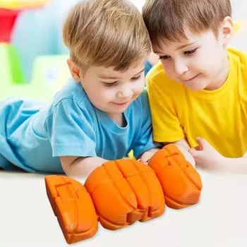 3D-печатный куб баскетбольный мяч снятие тревоги стресс мини-игрушка баскетбол для детей взрослых успокаивающий A