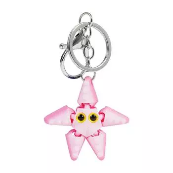 3D-печатный милый трехмерный брелок для ключей школьный рюкзак маленький кулон подарок маленький орнамент One Size горячий розовый