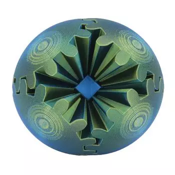 3D-печатный мяч-шестеренка снимает стресс, беспокойство, расслабляет, регулирует напряжение, плавно вращается в 3D