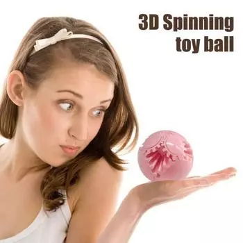 3D-печатный шар-шестерня, игрушка для снятия стресса, спин-мяч, портативный механический блокировочный механизм, сфера, сенсорная игрушка-непоседа для детей, подростков, подарок для взрослых фиолетовый