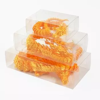 3D-печатный шарнирный китайский дракон длинный гибкий орнамент игрушка модель год детские подарки