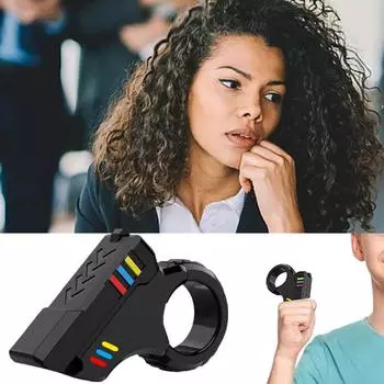 3D-печатный спиннер для повседневного использования, успокаивающие игрушки для снятия стресса, для снятия беспокойства, в форме фиджета, СДВГ и игрушки Pisto R9T9 Black-1pcs