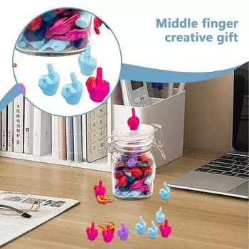 3D-печатный средний палец, индивидуальная вещь, креативный подарок
