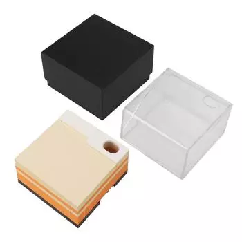 3D Пирамида Блокнот Светодиодная Подсветка 3D Бумажный Арт-Блокнот Отрывной Бумажный Резной Арт-Блокнот для Декора