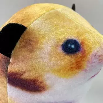 3D плюшевая игрушка хомяк мягкая игрушка плюшевые куклы хомя подарок для детей домашний декор имитация хомяка миша мягкие игрушки для детей