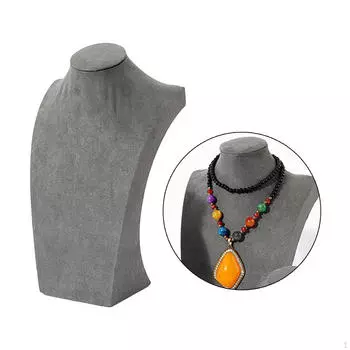 3D-подставка для ювелирных изделий, ожерелья, бархатный держатель-органайзер Height 30 cm