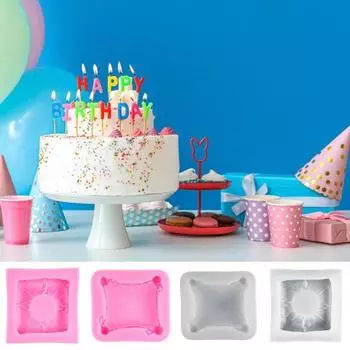 3D Подушка Силиконовая Форма Торт Помадка Форма Для Жевательной Пасты для Сахара B розовый