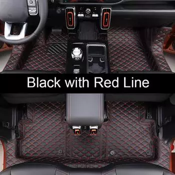 3D полный объемный автомобильный напольный коврик для Great Wall GWM Haval Dargo 2021-2025, защитные подкладки для ног, ковер из искусственной кожи, водонепроницаемый