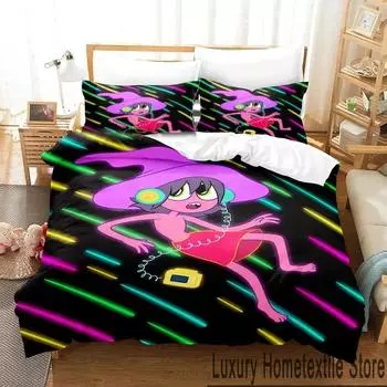 3D Полуночное Евангелие Брусья Постельное белье Пододеяльник Постельный комплект Одеяло Наволочка Одеяло размера king-size Для мальчиков Взрослых 70x133cm 2pcs