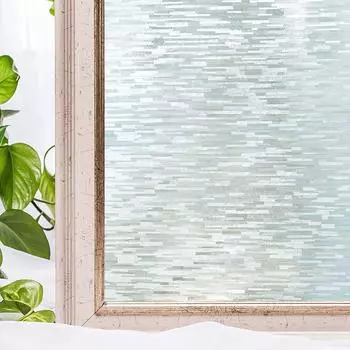 3D полупрозрачная радужная пленка для окон, витражное стекло, виниловая статическая самоклеящаяся пленка, терморегулирующие наклейки на окна для дома 30X100 CM