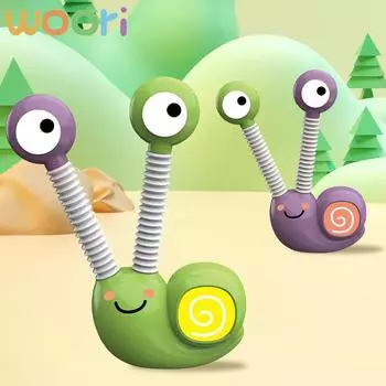 3D поп-лампа, светодиодная лампа, улитка, пузыри, шарики, декомпрессионная трубка, антистрессовая вентиляция, игрушки для детей, взрослых, подарки