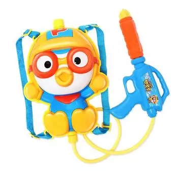 3D Pororo Backpack Water Gun, корейские игрушки