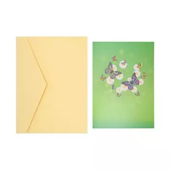 3D поздравительная открытка бабочки ручная работа изысканная гравировка 3D поздравительные открытки на день рождения для друга семьи