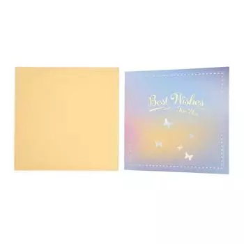 3D поздравительная открытка в форме цветочного куста, сделанная вручную, сладкие пожелания, открытки на день рождения для вечеринок