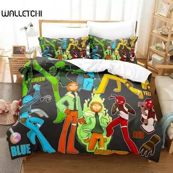 3D-принт аниме Алан Беккер комплект постельного белья односпальный двуспальный двуспальный двуспальный комплект для взрослых и детей спальня пододеяльник наборы домашний текстиль 70x133cm 2pcs