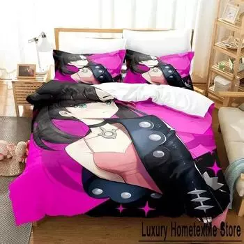 3D Print Anime Marnie Bedding Set Duvet Cover Bed Set Quilt Cover Pillowcase Comforter king Queen Size Boys Adult Bedding Set EU Single 135x200cm