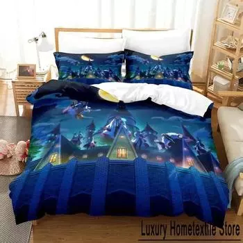 3D Print Anime Mashle Magic and Muscles Bedding Set Single Twin Full Queen King Size Bed Set Adult Kid Bedroom Duvet cover Sets 70x133cm 2pcs