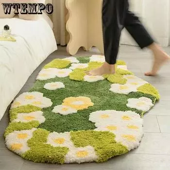 3D принт цветочный ковер природный пейзаж напольный коврик солнечный свет пейзаж домашний коврик для входной двери коврик для гостиной коврик для ванной комнаты