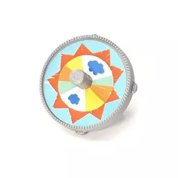 3D Print Gyro Toys Rotating Launcher Gyroscope New Flying Stacking Gyroscope Kids