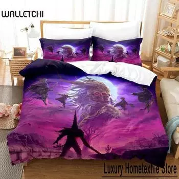 3D-принт игровые простыни комплект постельного белья BLASPHEMOUS односпальный двуспальный двуспальный комплект постельного белья для взрослых и детей спальня пододеяльники комплекты 70x133cm 2pcs