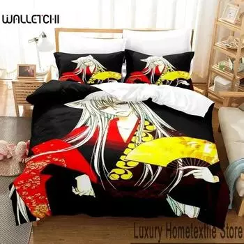 3D-принт Kamisama Kiss Tomoe Anime Комплект постельного белья для мальчиков и девочек Twin Queen King Size Пододеяльник Наволочка Кровать для мальчиков и взрослых EU Single 135x200cm