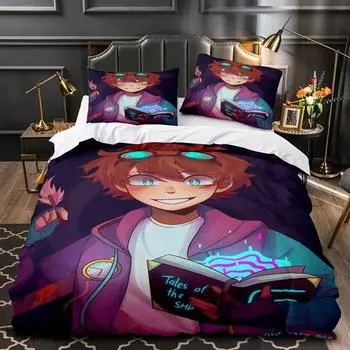 3D Print Karl Jacobs Bedding Set Boys Girls Twin Queen Size Duvet Cover Pillowcase Bed Boys Adult Fashion Home Textileextile 150x200cm 3pcs