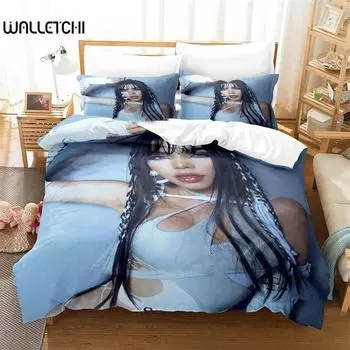 3D-принт Kenia K23 OS Комплект постельного белья, пододеяльник, одеяло, комплект постельного белья, наволочка, размер King Queen Twin для мальчиков и девочек для взрослых 135x200cm 2pcs